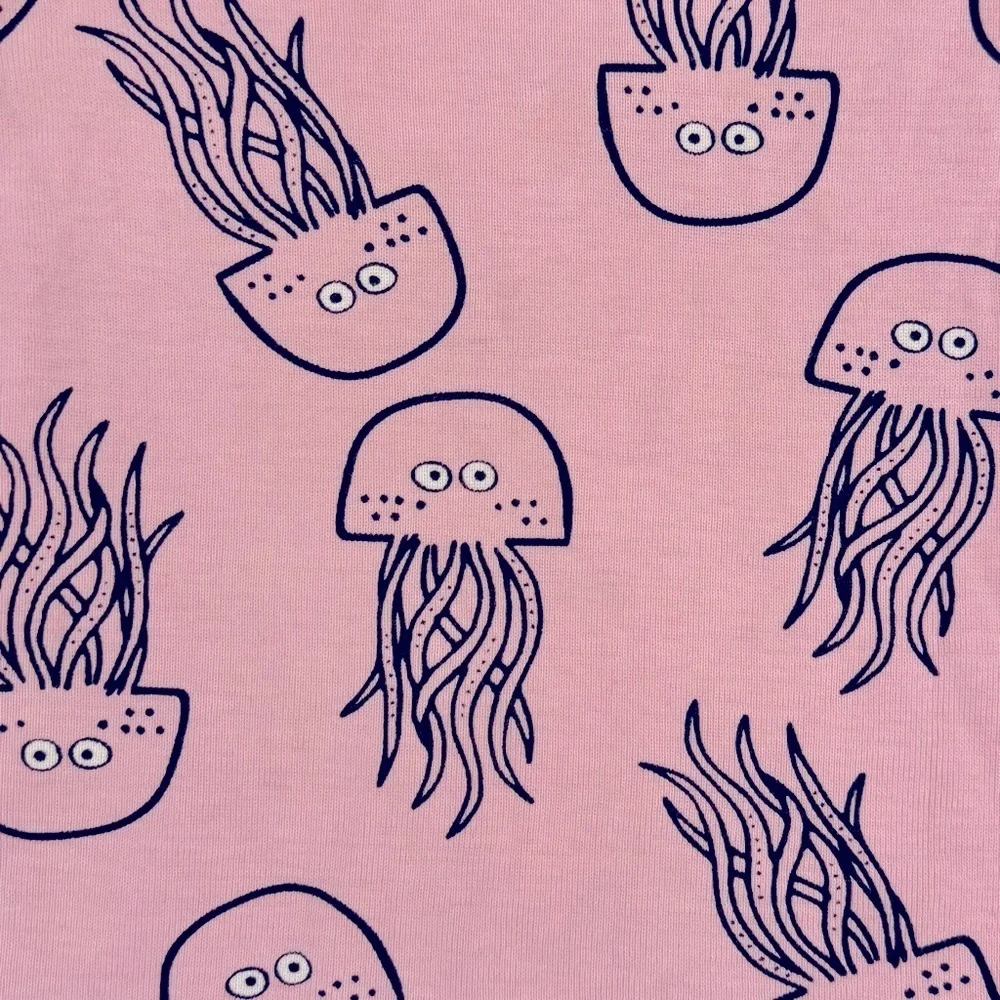 Hanna Andersson Short Johns Boys 3T 90 cm Girls Jellyfish Jam Pajamas Organic